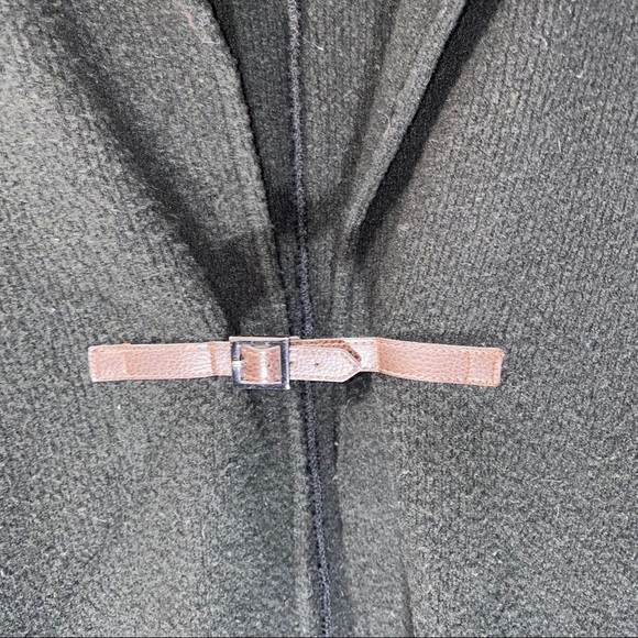 Alpha Massimo Rebecchi women’s Black Wool Blend Cardigan sweater size 42 - Picture 3 of 6